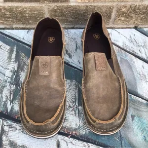 💙 Ariat Men’s Cruiser Bomber Brown Slip On Shoes