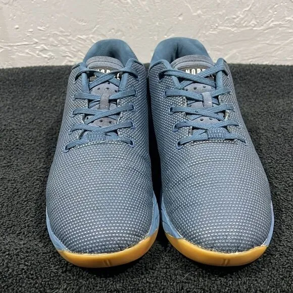 🔥🔥 NoBull Outwork Gym Running Training Sneakers Navy Blue Gum Men Sz 12 - EUC