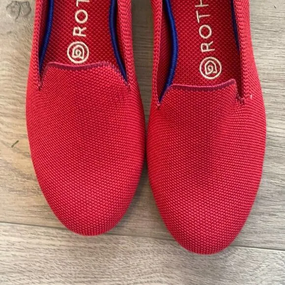 - Rothy’s dark red size 5.5 woman’s flat loafers