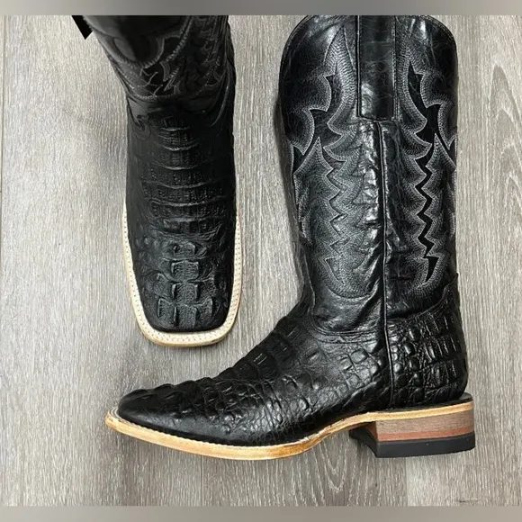040 MEN'S RODEO COWBOY ALLIGATOR PRINT