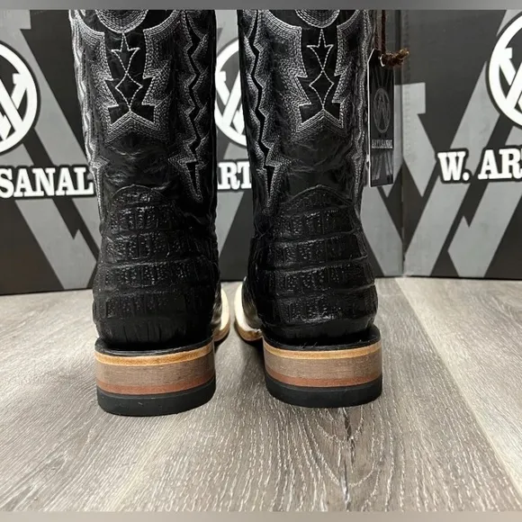 040 MEN'S RODEO COWBOY ALLIGATOR PRINT