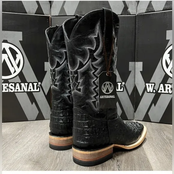 040 MEN'S RODEO COWBOY ALLIGATOR PRINT