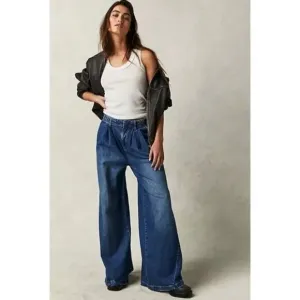 059 We The Free Equinox Wide Leg Denim Trouser | Size 29