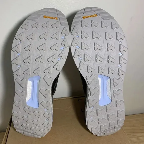 1416. NEW! Adidas TERREX Free Hiker Gore-Tex Hiking Shoes Grey-US 9.5 Womens