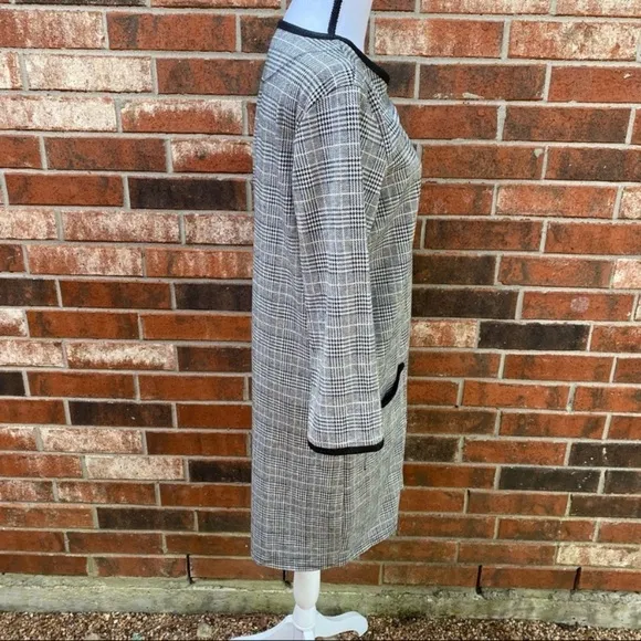 6. Max Studio Plaid Knit Dress Size L