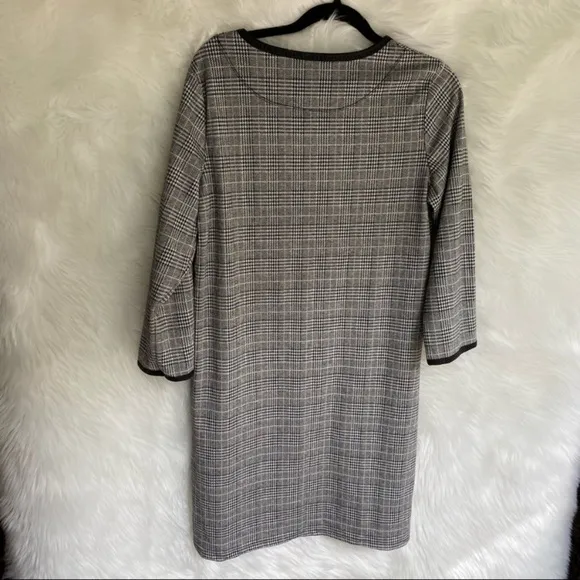 6. Max Studio Plaid Knit Dress Size L
