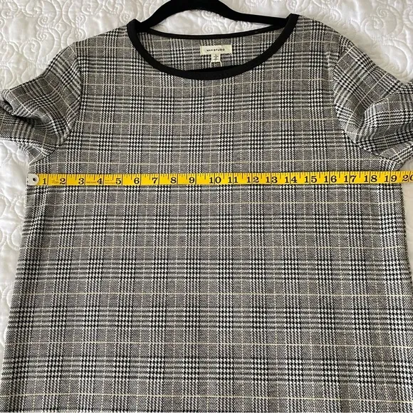 6. Max Studio Plaid Knit Dress Size L