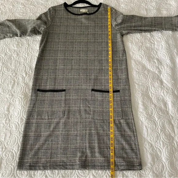 6. Max Studio Plaid Knit Dress Size L