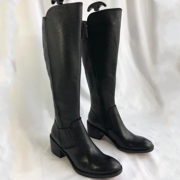 6B Donald J Pliner Envy Tumbled Calf Leather Boot