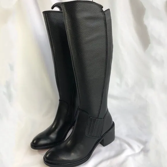 6B Donald J Pliner Envy Tumbled Calf Leather Boot