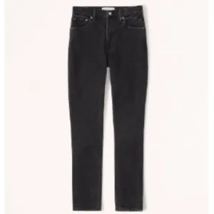 Abercrombie &amp; Fitch High Rise Skinny Jean in Black sz 4 Short