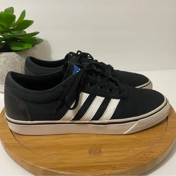 Adidas Adiease Core Athletic Sneaker Low Top Black Cloud White Gum Men’s Size 11