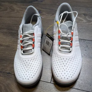 Adidas Adipure Sport Shoes White, Orange, Grey‎ Size 8