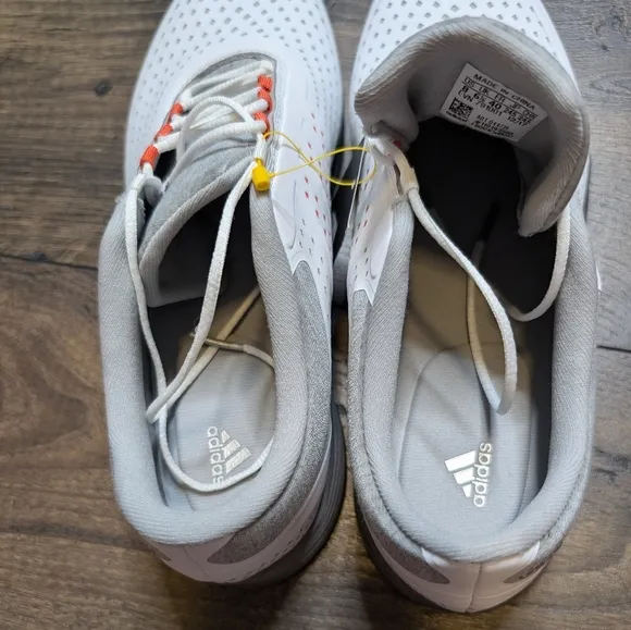 Adidas Adipure Sport Shoes White, Orange, Grey‎ Size 8