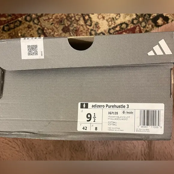 ADIDAS ADIZERO PUREHUSTLE 3 CLEAT - WOMEN'S SOFTBALL SNEAKERS Size 9.5 NiB