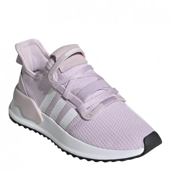 Adidas Aero Pink U Path Run Lace Up Running Sneakers Youth Size 6