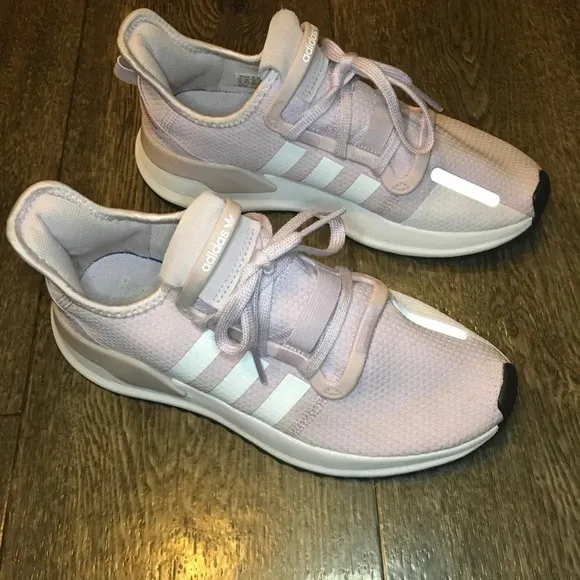 Adidas Aero Pink U Path Run Lace Up Running Sneakers Youth Size 6