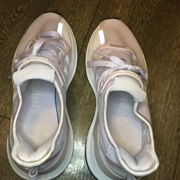 Adidas Aero Pink U Path Run Lace Up Running Sneakers Youth Size 6