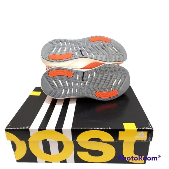 Adidas Alphaboost Semi Coral Running Sneakers New In Box