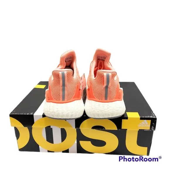 Adidas Alphaboost Semi Coral Running Sneakers New In Box