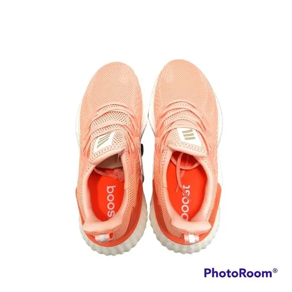 Adidas Alphaboost Semi Coral Running Sneakers New In Box