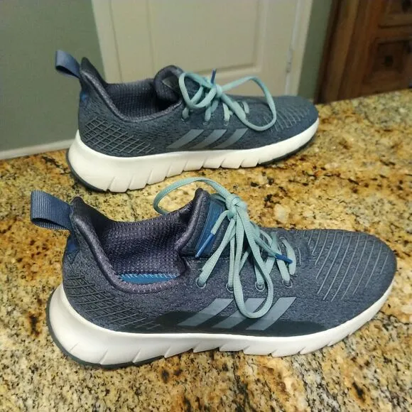 Adidas Asweego Women's Size 8 Running Sneakers Ash grey Raw Gray