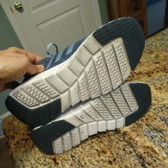 Adidas Asweego Women's Size 8 Running Sneakers Ash grey Raw Gray