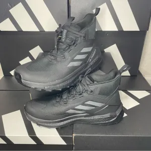 Adidas Black Athletic Shoes with Rugged Outsole