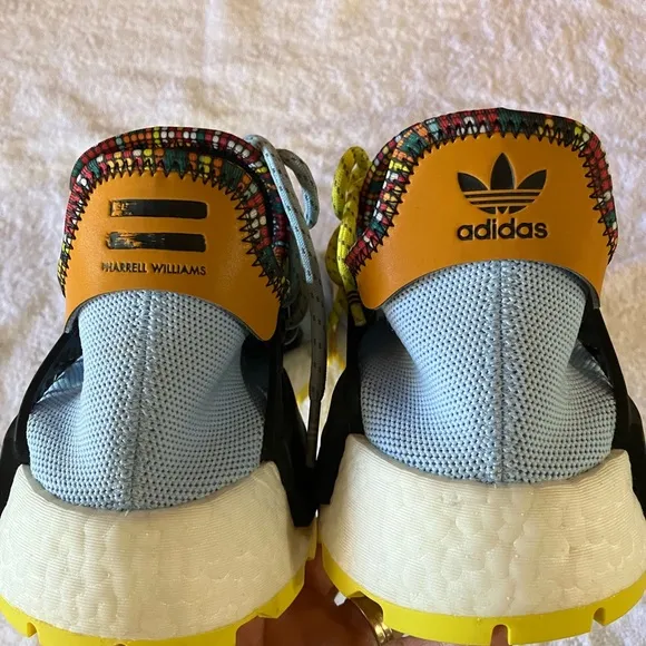 Adidas Blue and Yellow Sneakers with NMD Silhouette