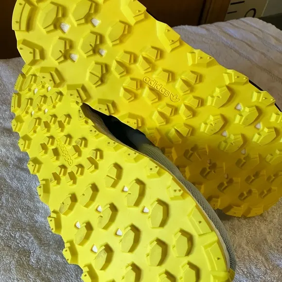 Adidas Blue and Yellow Sneakers with NMD Silhouette