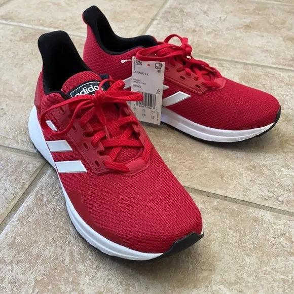 adidas Boys Duramo 9 Running Athletic Sneakers