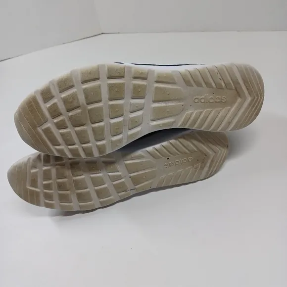Adidas Cloudfoam Memory Foam Trainers Sneakers Tennus Shoes Navy Blue Women's  9