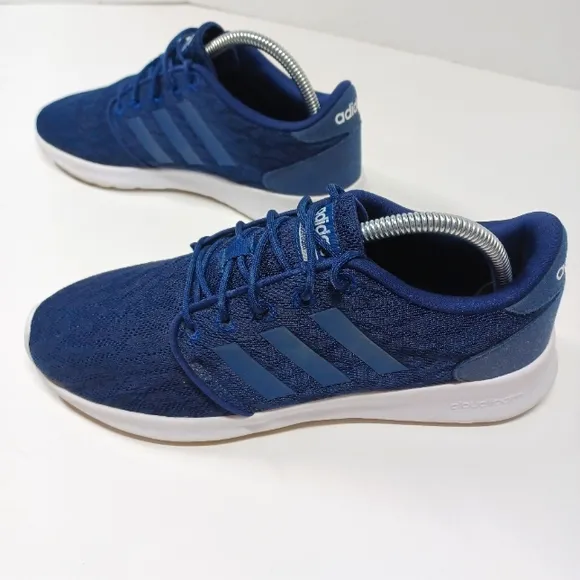 Adidas Cloudfoam Memory Foam Trainers Sneakers Tennus Shoes Navy Blue Women's  9