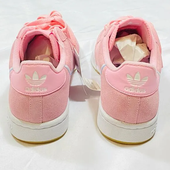 Adidas Continental 80 Shoes Women 11 Originals Sneaker Pink Suede Casual Classic