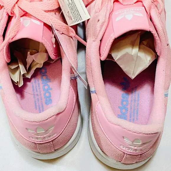Adidas Continental 80 Shoes Women 11 Originals Sneaker Pink Suede Casual Classic