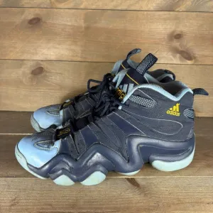 adidas crazy 8 mens size 11.5 shoes blue denver nuggets basketball Kobe sneakers
