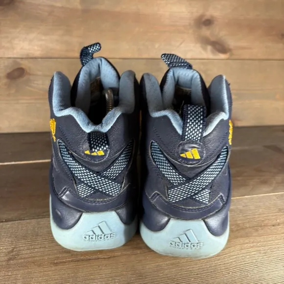 adidas crazy 8 mens size 11.5 shoes blue denver nuggets basketball Kobe sneakers