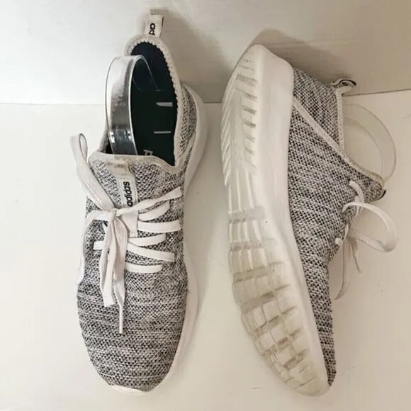 Adidas DB0695 Women's Cloud Foam Pure Motion 8.5 Grey Running Athletic Sneakers