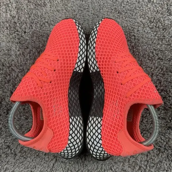Adidas Deerupt Runner Solar Orange Running Sneakers Mens Size 7