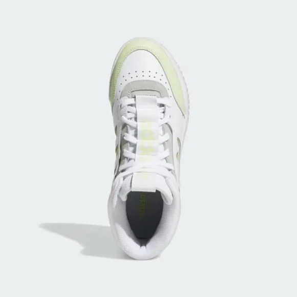 Adidas Drop Step XL High Top Womens Casual Shoes White Green GZ1582 NEW Size 6.5