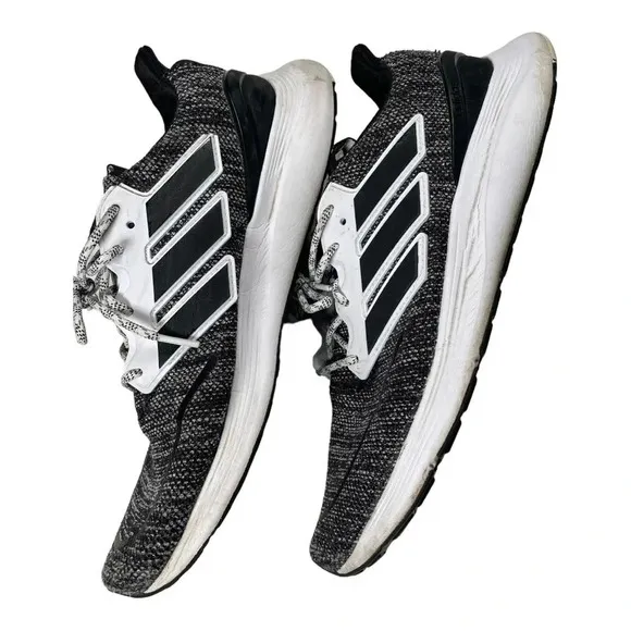 Adidas EnergyFalcon‎ Running Shoes Black White Sneakers Men's size 12