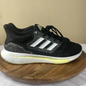 Adidas EQ21 Mens Black and White Size 14 Running shoes