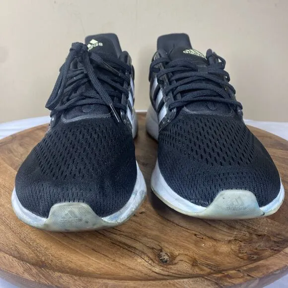 Adidas EQ21 Mens Black and White Size 14 Running shoes