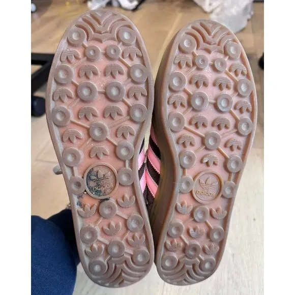 Adidas Gazelle Bold Shoes Brown Pink Size 8 Women S