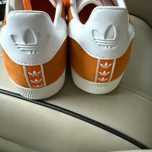 Adidas Gazelle Orange/White Sneakers