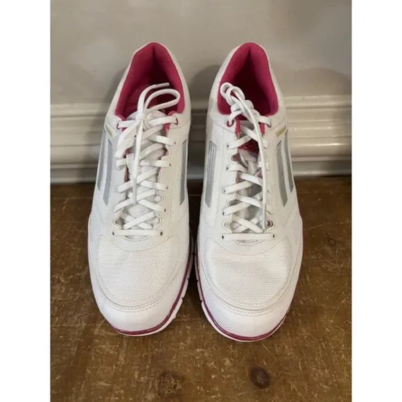 Adidas Golf Shoes Adizero Sport II Sneakers Cleats Womens Size 7.5 Pink New