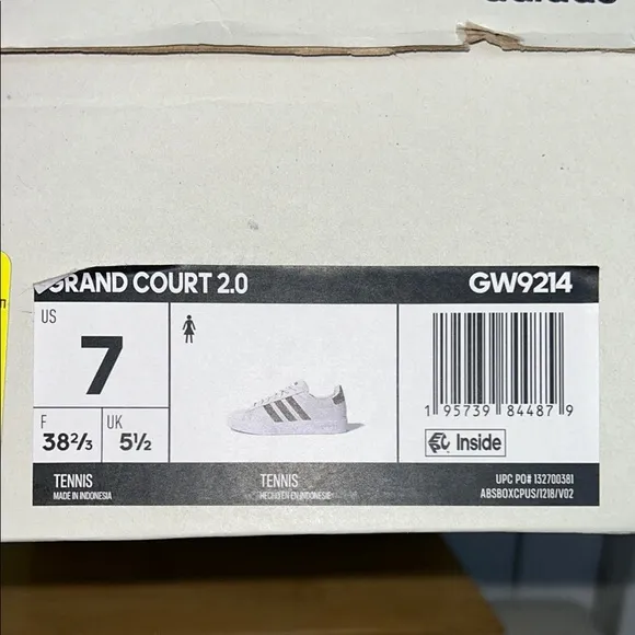 Adidas Grand Court 2.0 Cloudfoam Sneakers