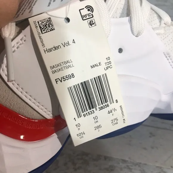 Adidas Harden Vol.4 Question FV5698 Sneakers 🏀‎