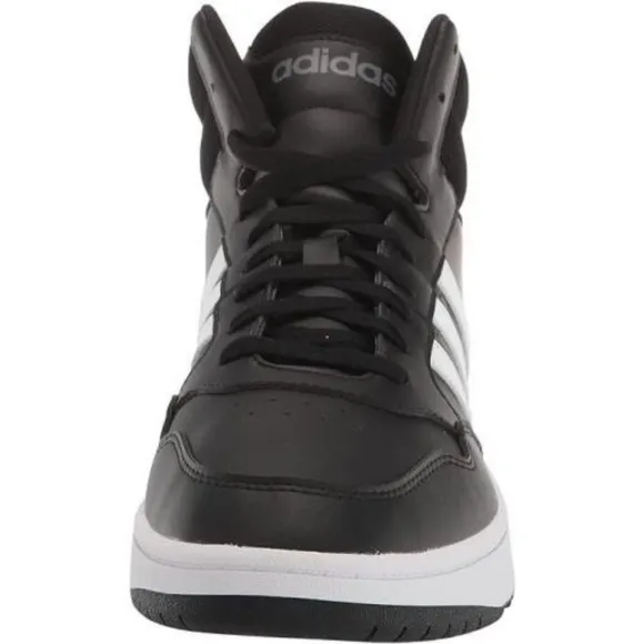 Adidas Hoops 3.0 Mid Men's Sneakers Size 8.5. New with box. Black and white colo