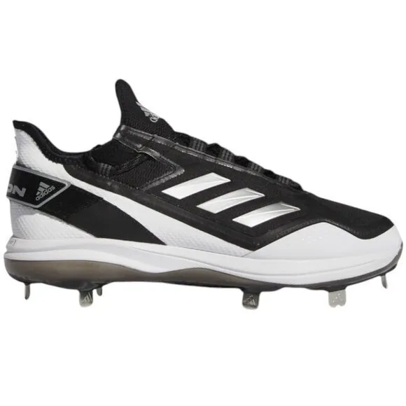 Adidas Icon 7 Boost Metal Baseball‎ Cleats FY4178 Black White Men's 11.5 NWT